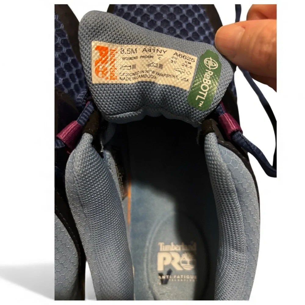 Timberland PRO Blue and Black Work Sneakers - Picture 5 of 12